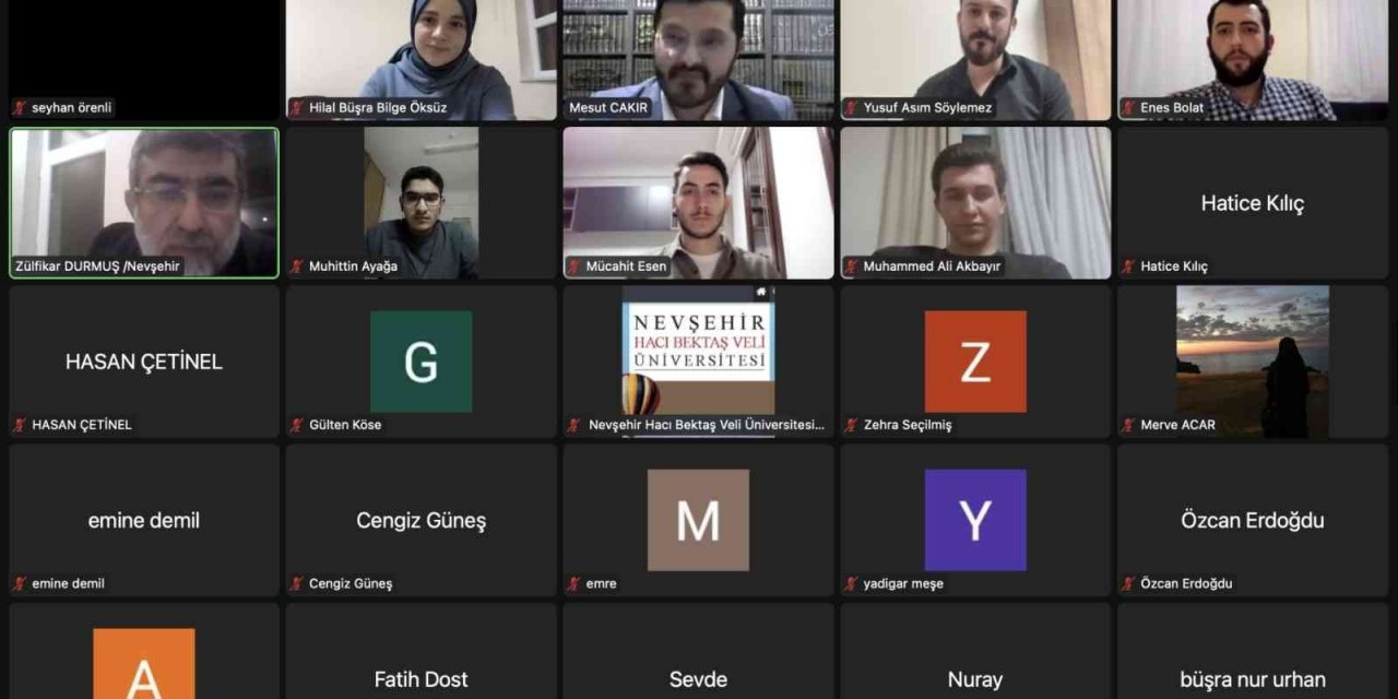 NEVÜ’de ‘Modern Dünyanın Anlam Arayışında Hadislerin Rolü’ seminer düzenlendi