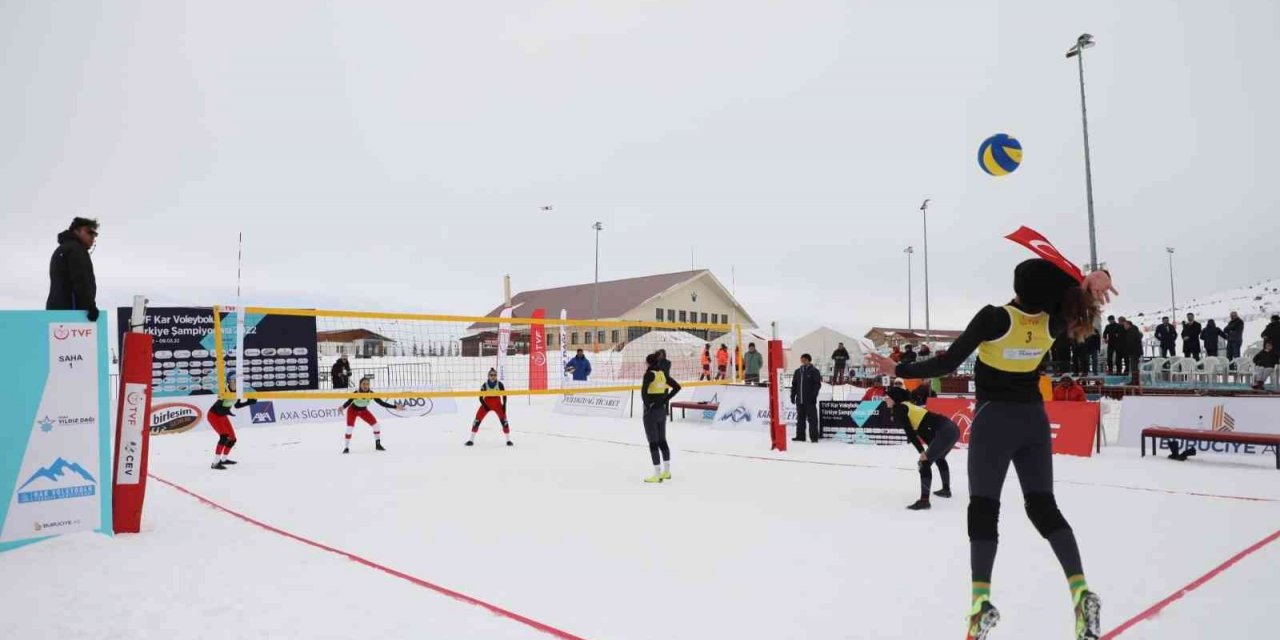 Kar Voleybolu Avrupa turu heyecanı Sivas’ta yaşanacak