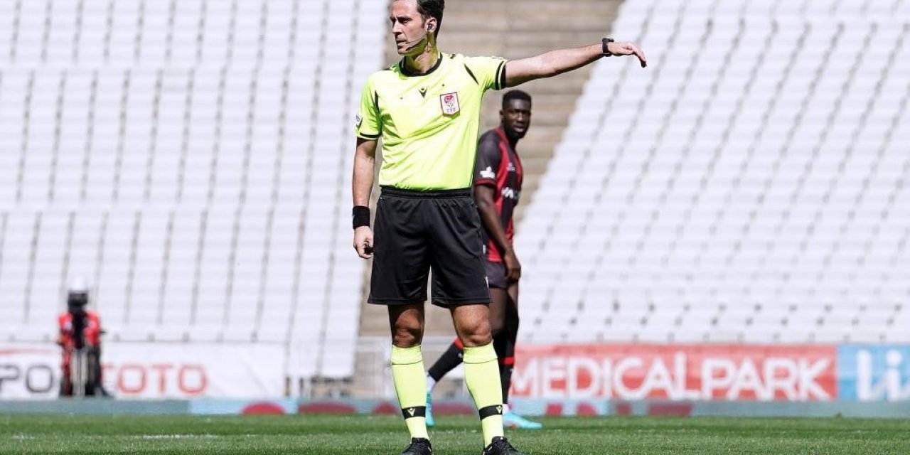 Kayserispor-Gençlerbirliği maçını Mustafa Kürşad Filiz yönetecek