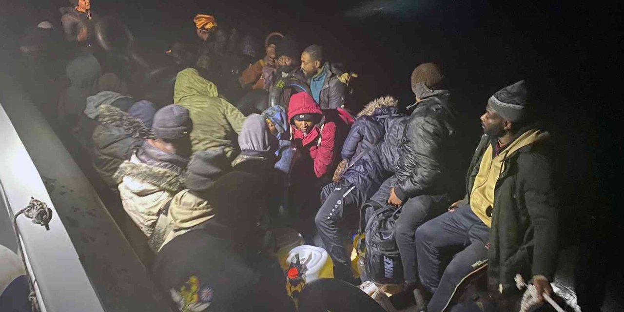 Dalaman’da 34 göçmen yakalandı