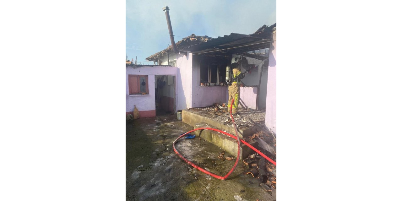 Mustafakemalpaşa’da korkutan yangın