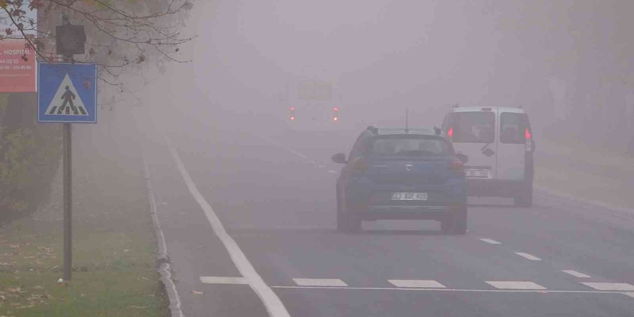 Elazığ’da sis etkili oldu