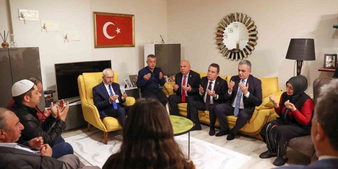 Kılıçdaroğlu Pençe-Kilit Operasyonu şehidinin ailesini ziyaret etti