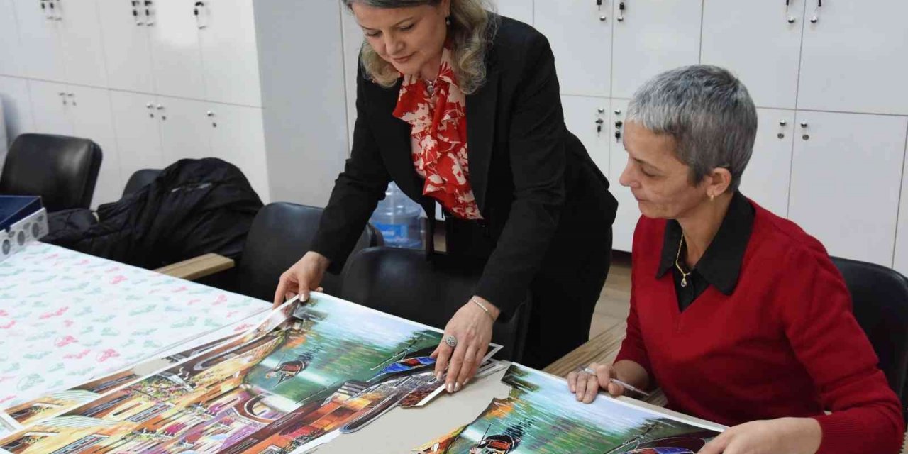 Bayanlar eğlence ve terapiyi bu kursta buluyor