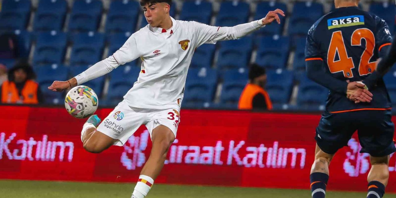 2005 doğumlu İzzet, Göztepe formasıyla ilk gol sevincini yaşadı