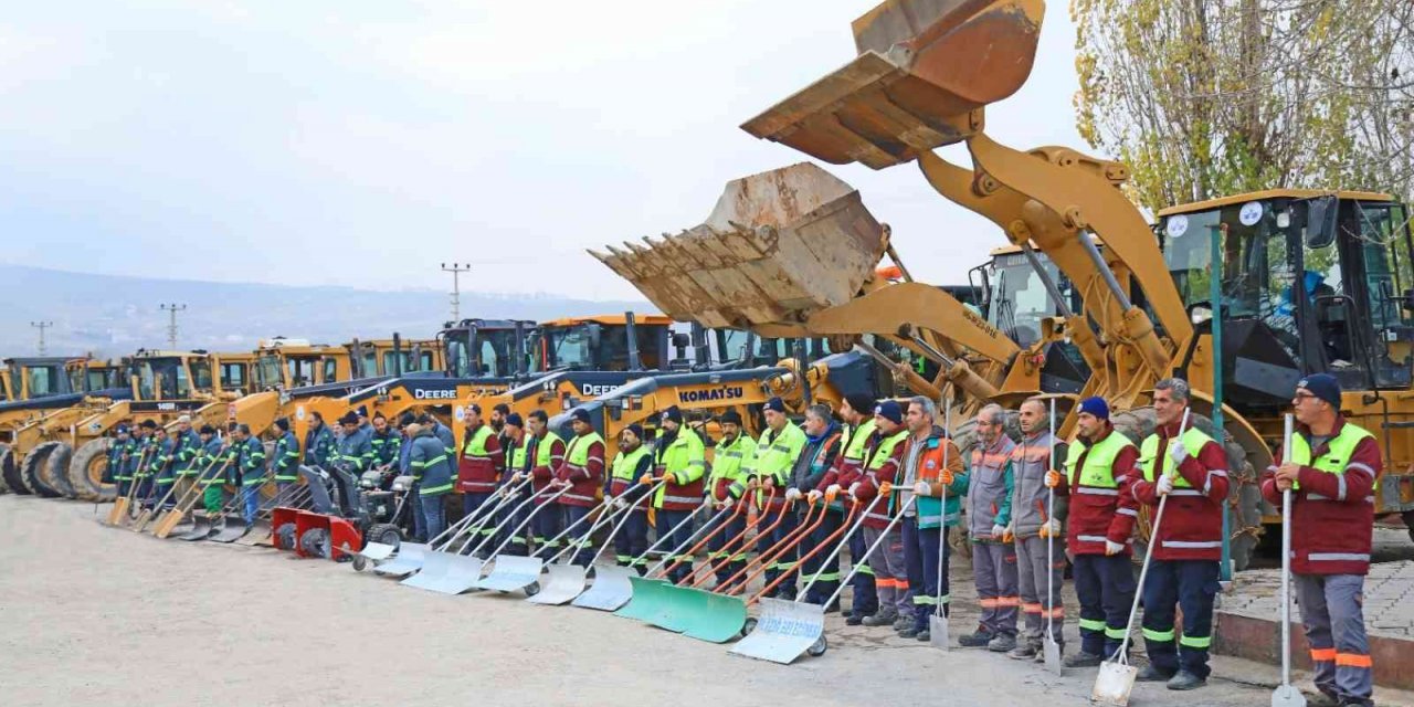 Elazığ’da kış hazırlıkları tamamlandı