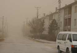 Ereğli toz bulutlarına esir düştü