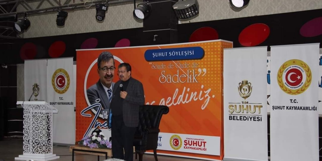 Hayati İnanç vatandaşlarla söyleşi yaptı