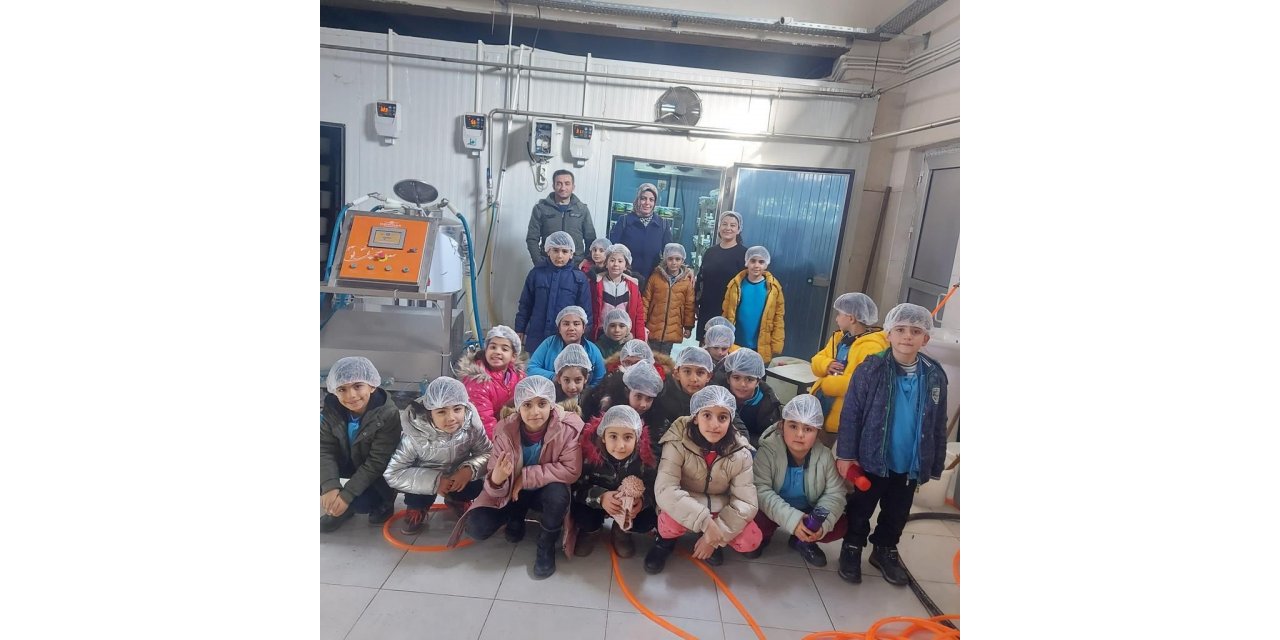 Tatvan’da minikler yerli üretim fabrikalarını gezdi