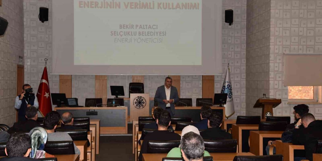 Selçuklu Belediyesi’nden personele enerji verimliliği eğitimi