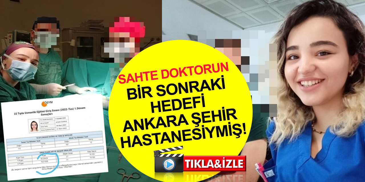 Sahte doktorun yeni fotoğrafları ortaya çıktı! Ayşe Özkiraz’ın sonraki hedefi Ankara Şehir Hastanesiymiş