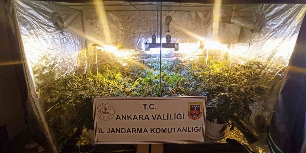 Uyuşturucu imali için evini seraya çeviren zehir tacirlerine jandarma göz açtırmadı