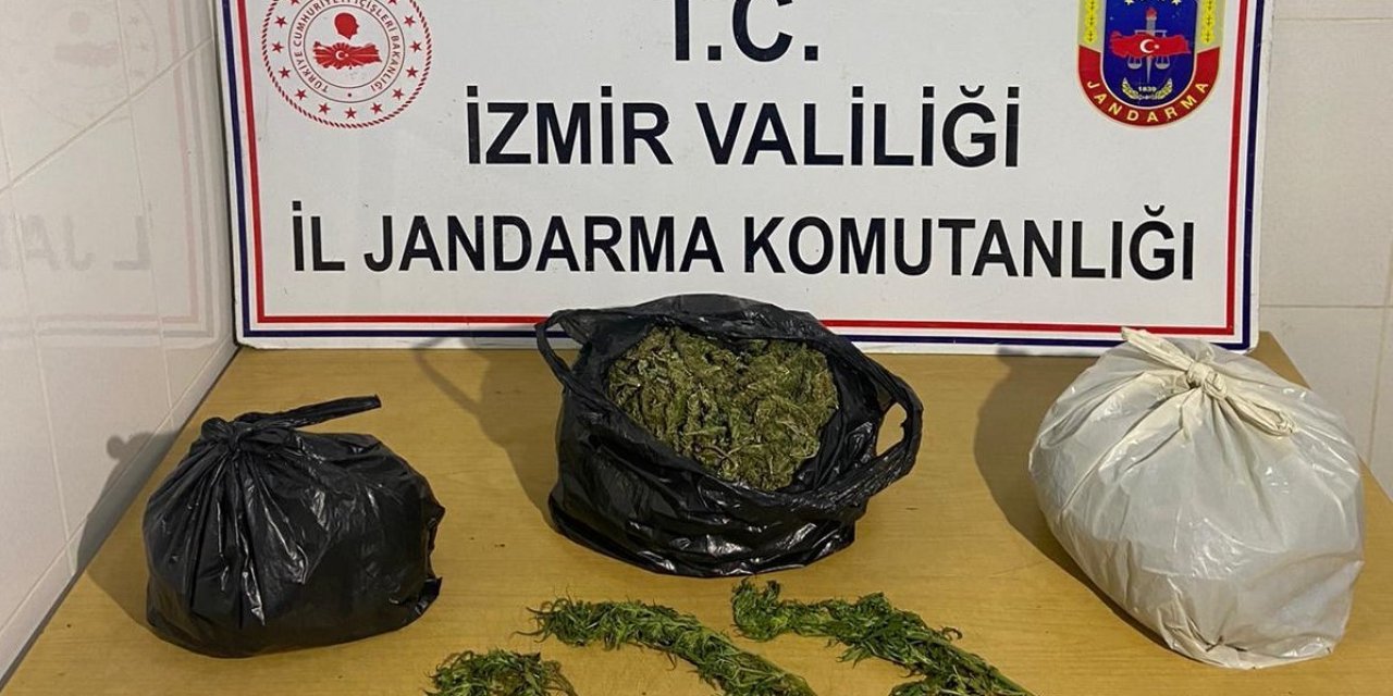 İzmir’de uyuşturucu tacirine jandarmadan operasyon