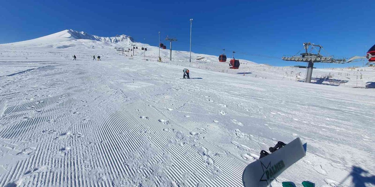Erciyes’te sezon açıldı: Hedef 3 milyon turist