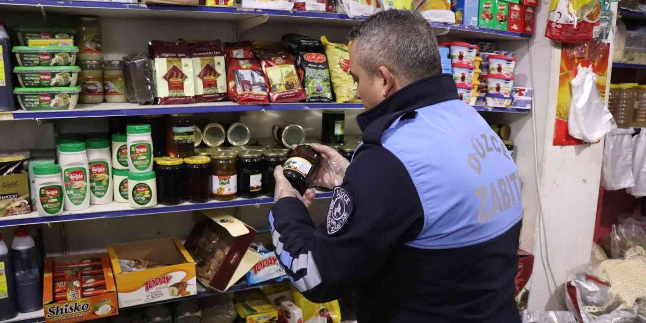 Zabıtadan tarihi geçmiş ürün denetimi