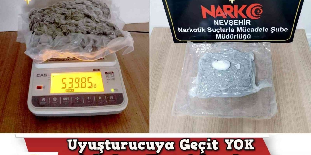 ’Dur’ ihtarına uymayan araçtan uyuşturucu çıktı