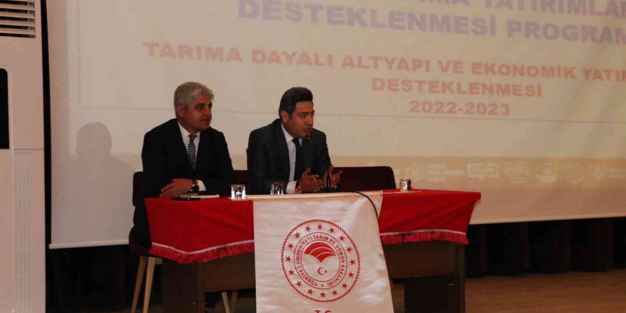 Hizanlı çiftçiler hibe destekleri hakkında bilgilendirildi
