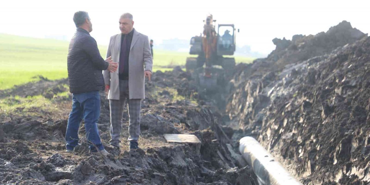 Diyarbakır’ın 3 ilçesini besleyen su boruları yenilendi