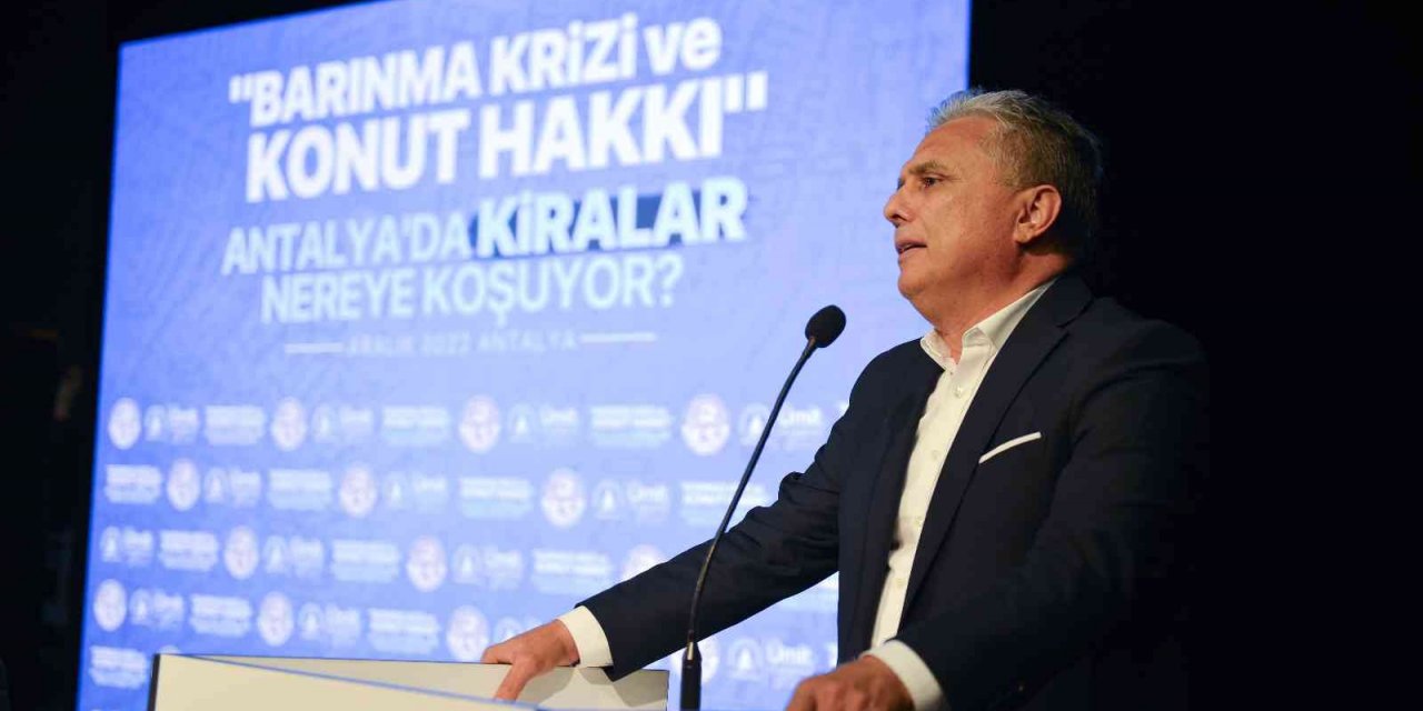 Başkan Uysal: “Konut herkesin hakkı”