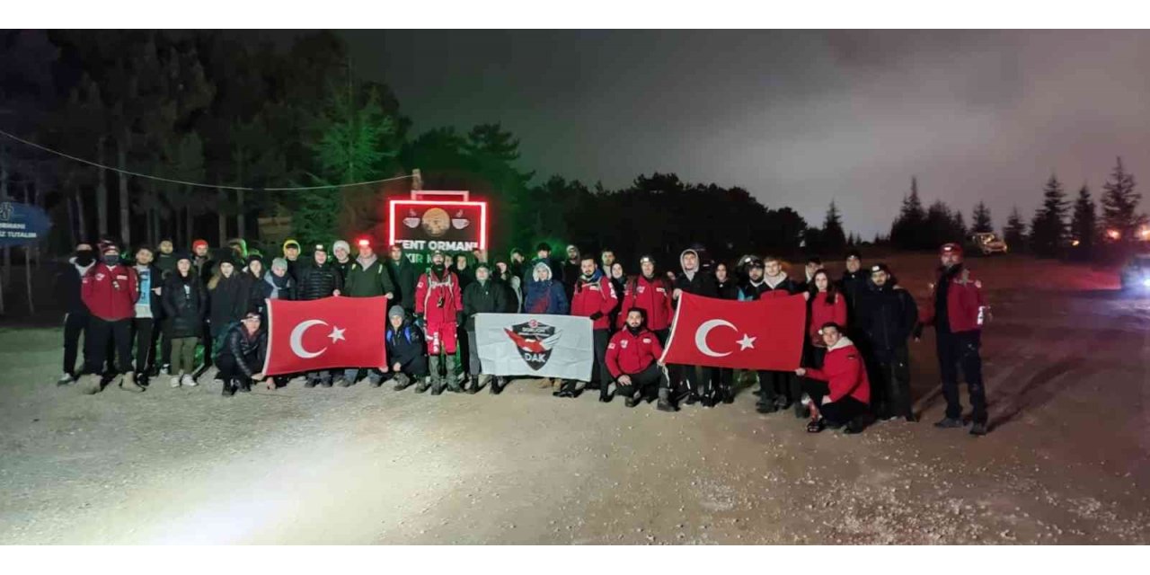 Sarıkamış şehitlerini anmak için yürüdüler