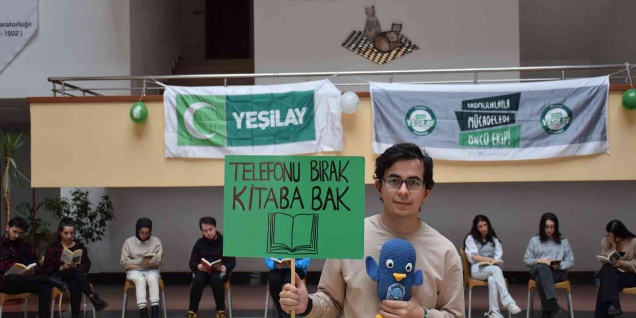 Genç Yeşilay Kulübünden farkındalık etkinliği