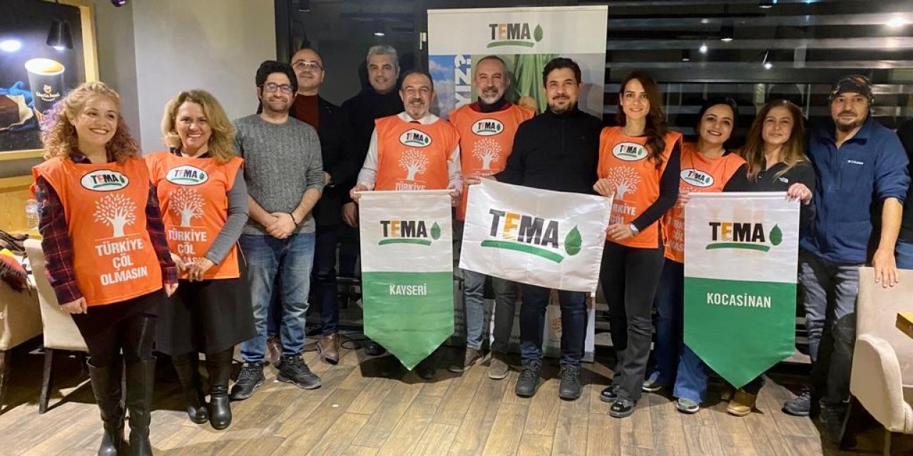TEMA Vakfı Kayseri Temsilciliği’nde koordinasyon toplantısı