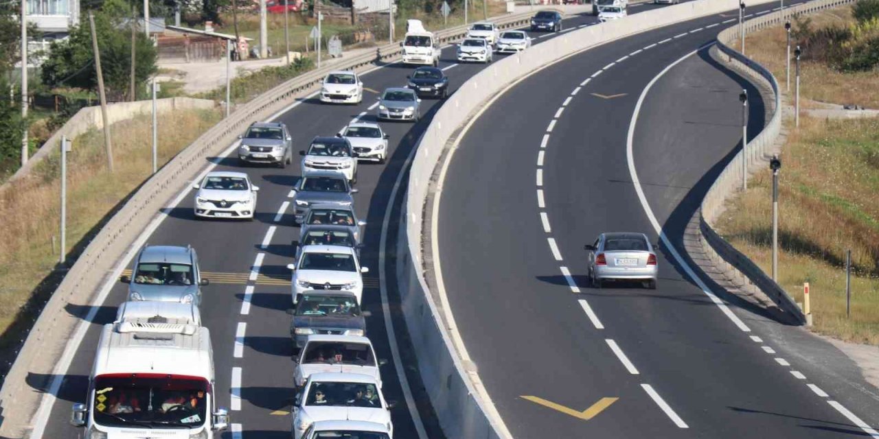 Düzce’de kayıtlı araç sayısı 125 bini geçti