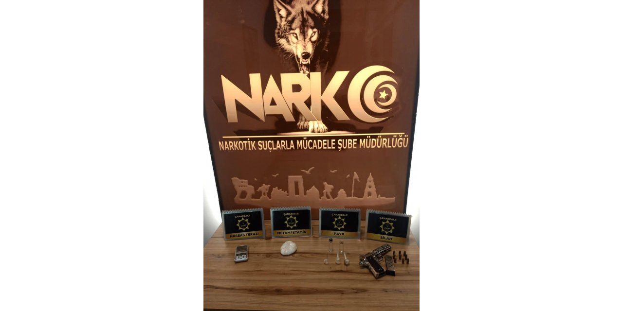 Çanakkale’de uyuşturucu operasyonu: 2 tutuklama