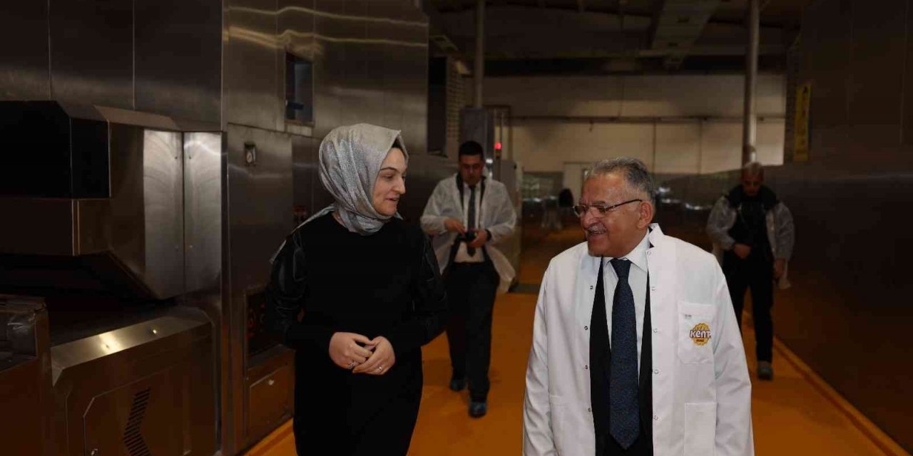 Başkan Büyükkılıç’tan Kent Ekmek Fabrikası’nda İnceleme