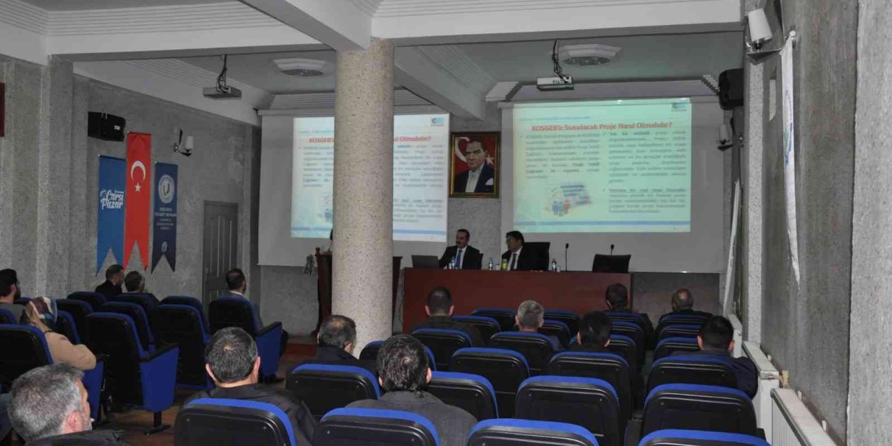 ETB ev sahipliğinde “Kobigel destek programı” bilgilendirme toplantısı gerçekleştirildi