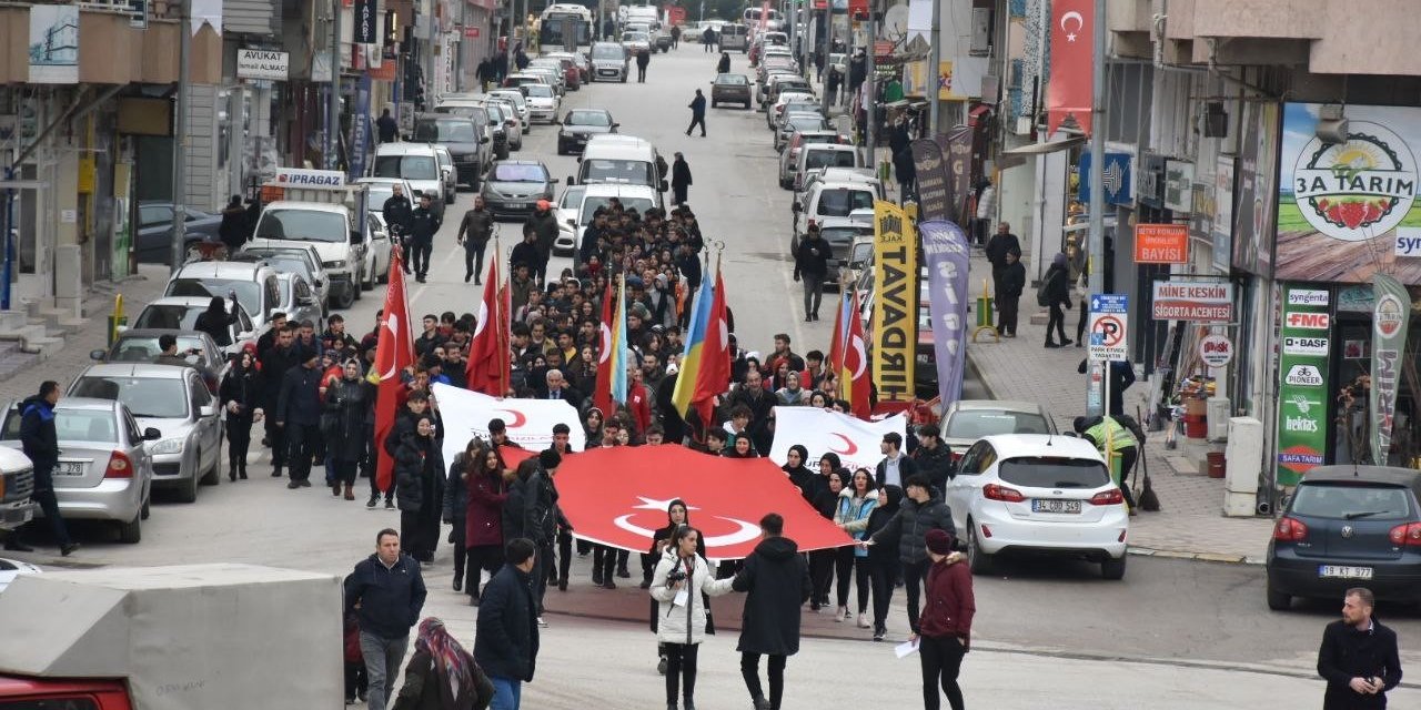 Genç Kızılay ’Sarıkamış Şehitlerini’ unutmadı