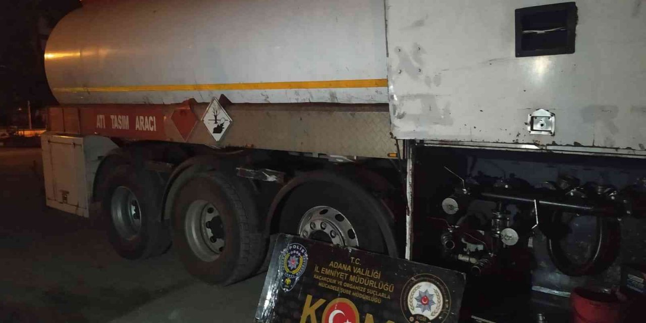 46 bin 500 litre kaçak akaryakıt ele geçirildi