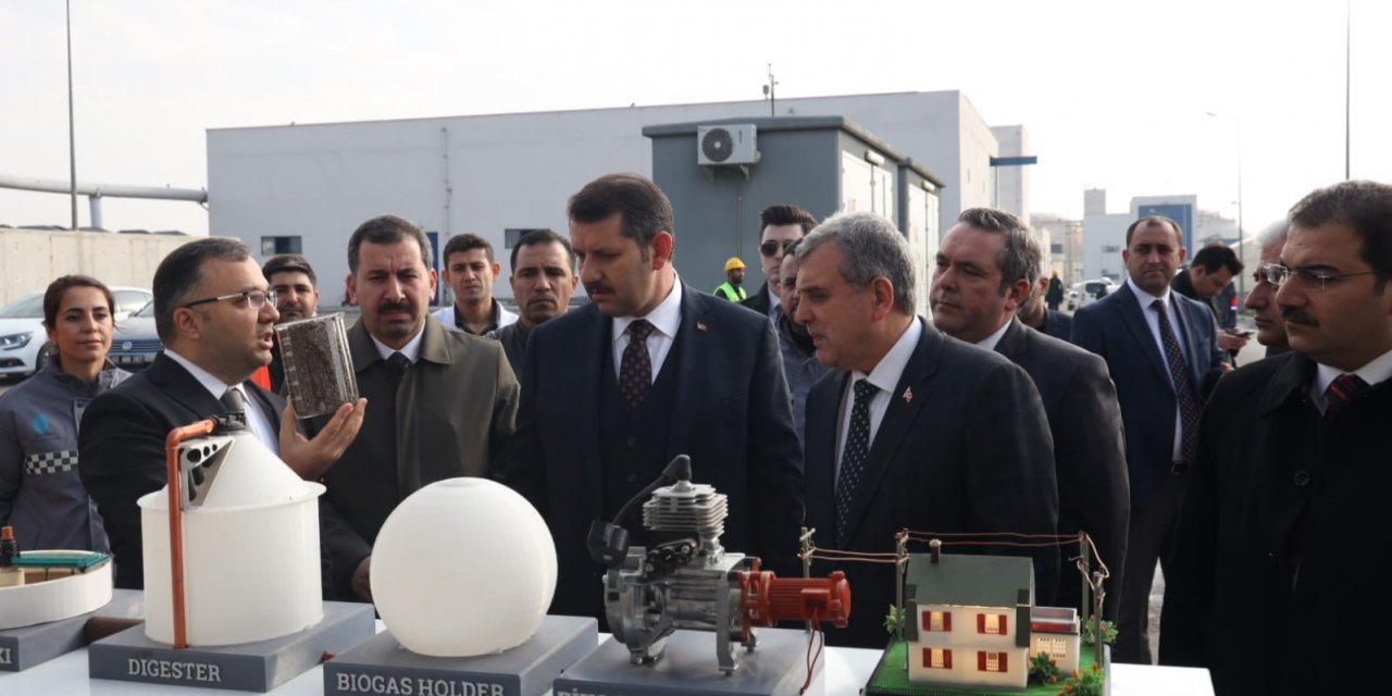 Şanlıurfa Atık Su Arıtma Tesisinde inceleme