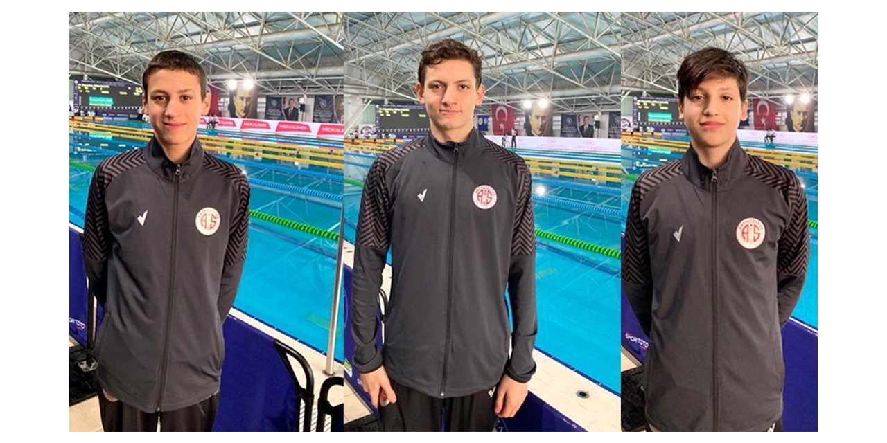 Antalyasporlu yüzücülerden İstanbul’da iki birincilik