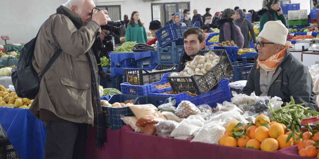 Fotoğraf sanatçıları Gölhisarı fotoğrafladı