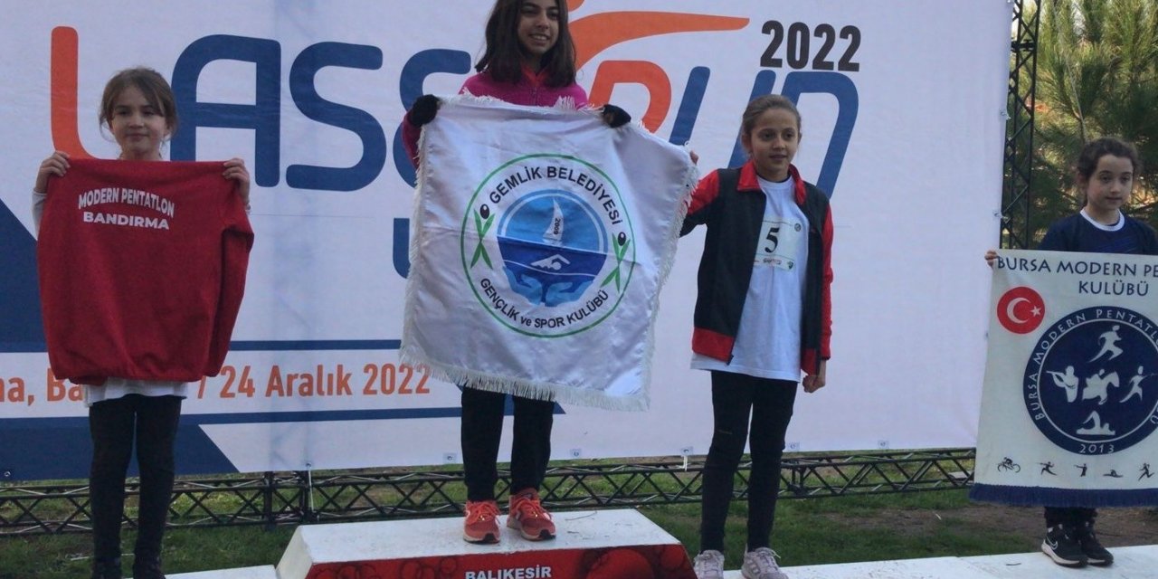 Gemlik Belediyespor’dan pentatlonda başarı