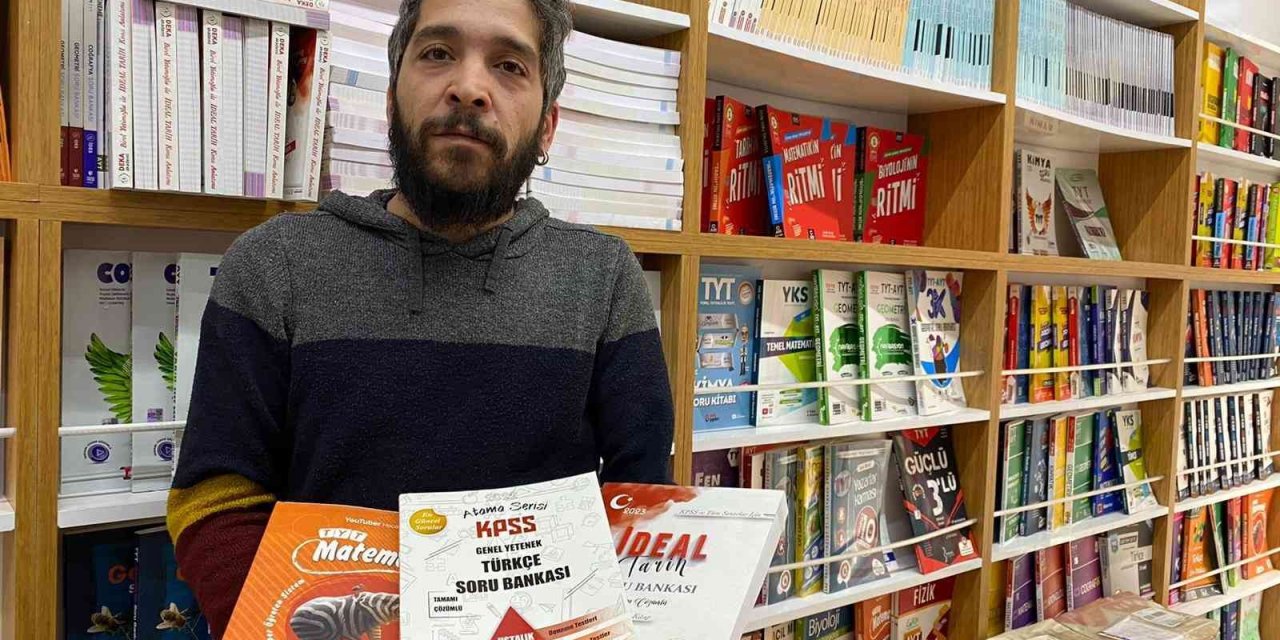 Eski basım test kitapları öğrencilerin yeni tercihi oldu