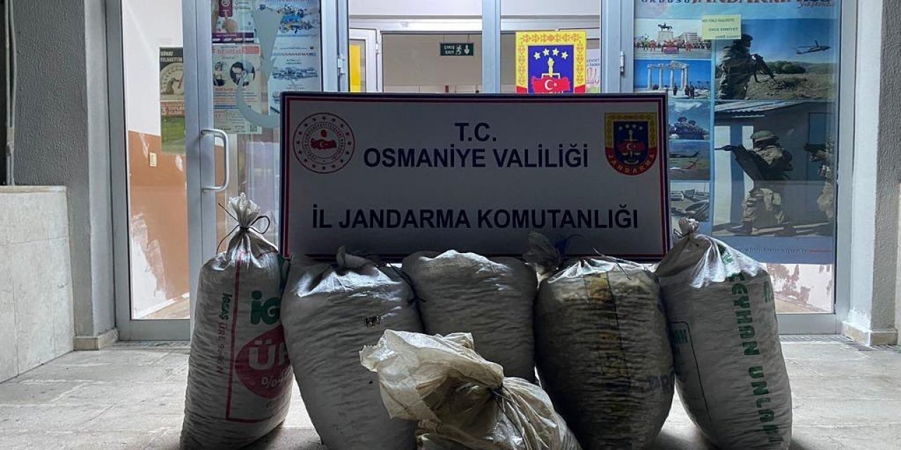 Osmaniye’de 300 kilo yerfıstığı çalan 2 şüpheli yakalandı