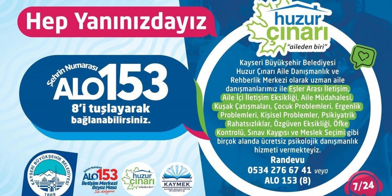 Ücretsiz ’Psikolojik Danışmanlık Hizmeti’ Bir Telefon Kadar Yakın