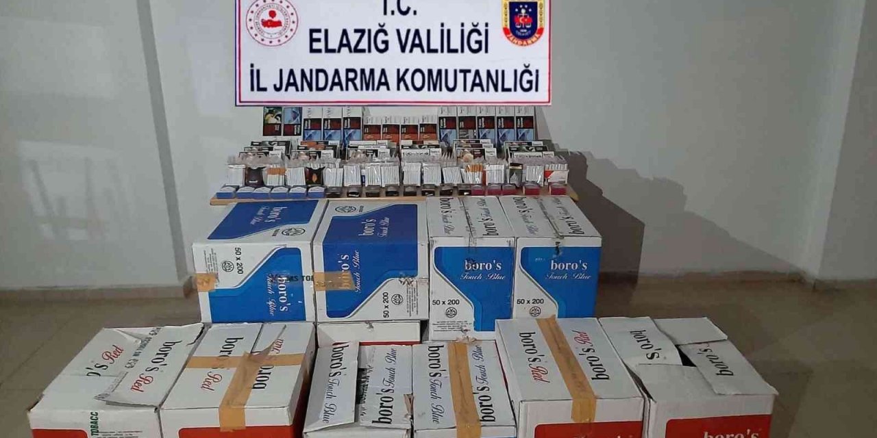 Elazığda kaçakçılıkla mücadele sürüyor