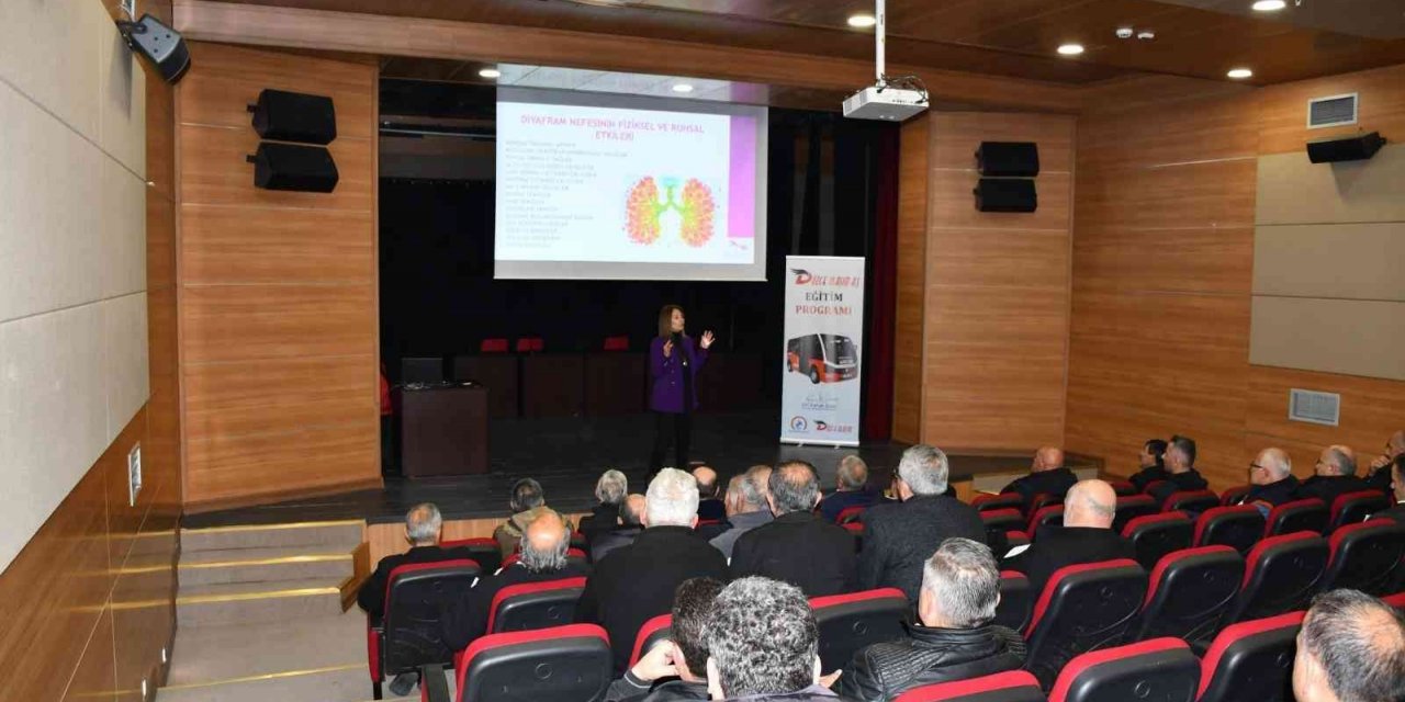 Halk otobüsü şoförlerine ’nefes’ eğitimi