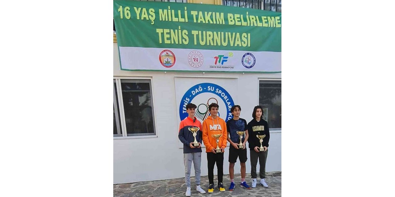 16 yaşındaki Muğlalı tenisçi Türkiye’yi temsil edecek