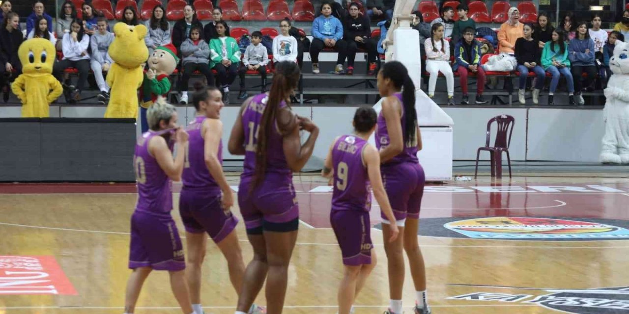 TKBL: Melikgazi Kayseri Basketbol: 61 - Galatasaray: 100