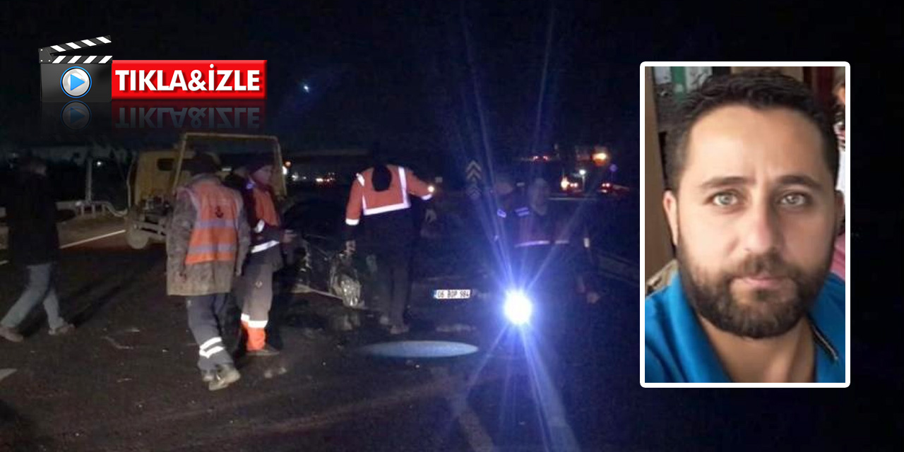Ankara’da otomobil bariyerlere çarptı! Sinan Atik hayatını kaybetti