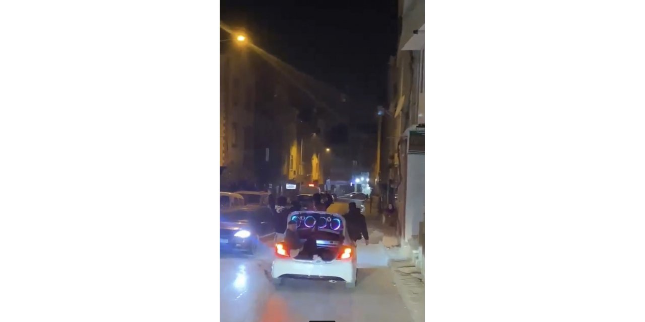 Asker uğurlaması mahalleliyi çileden çıkardı