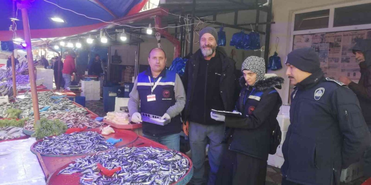 Balık tezgahlarına denetim