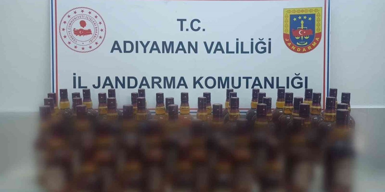 Yolcu otobüsünde kaçak alkol ele geçirildi
