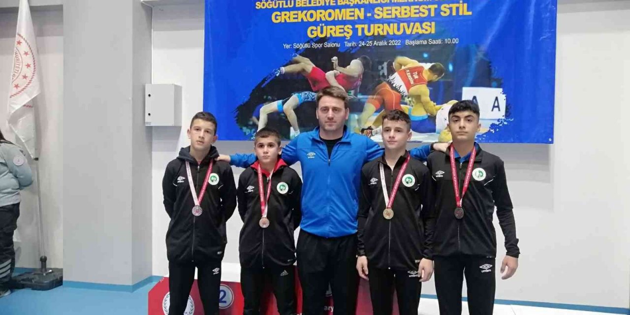 Takım halinde 3. oldular