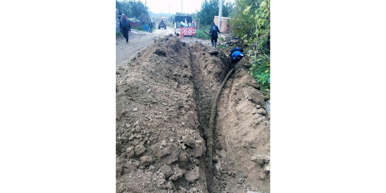 MUSKİ, Milas Çamovalı’da içme suyu çalışmalarını tamamladı