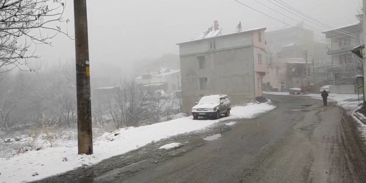 Develi’de sis etkili oldu